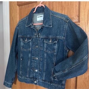 Old Navy Classic Blue Jean Jacket Size Small